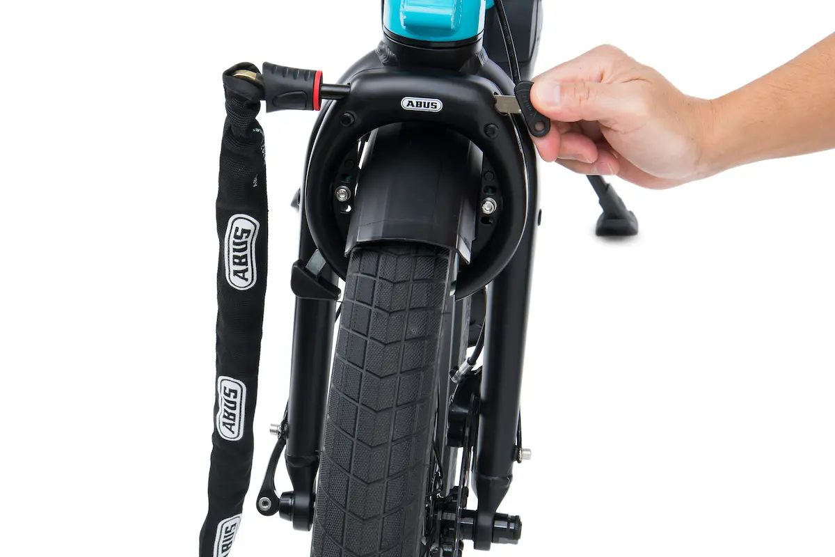ABUS Wheel Lock, Single Battery